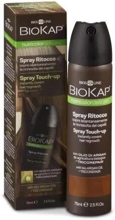 BIOKAP Nutricolor Spray Ritocco Tinta Per Capelli Nero