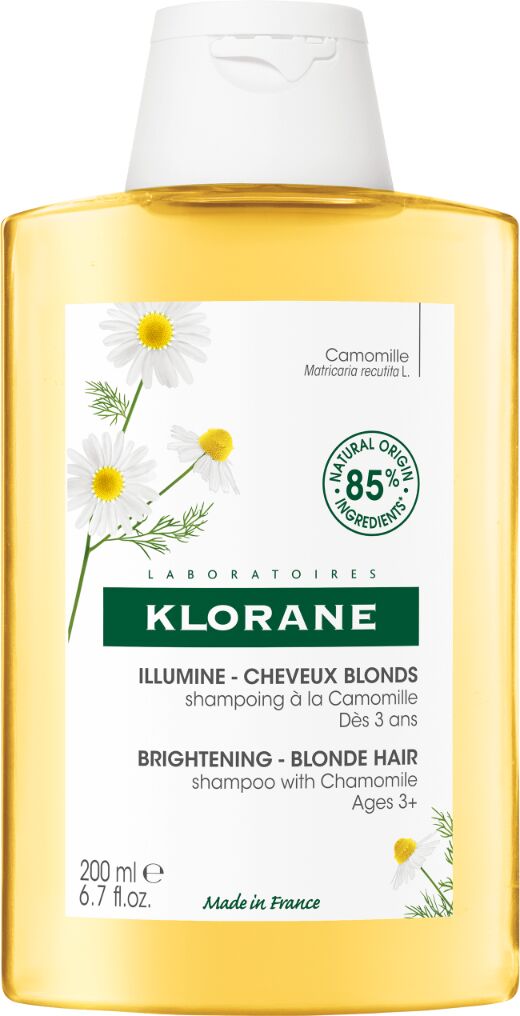 Klorane Shampoo Alla Camomilla Riflessante Capelli Biondi 200 ml