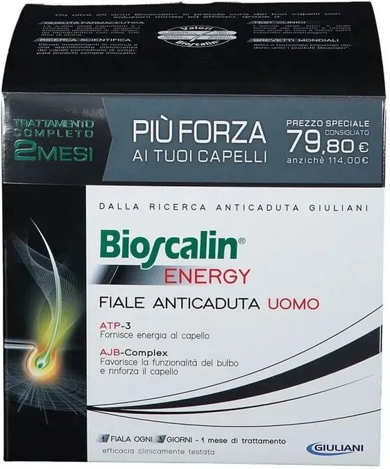 Bioscalin Energy PROMO Fiale Trattamento 2 Mesi 20 Fiale