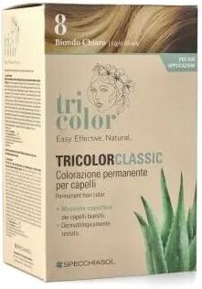 Specchiasol Tricolor Classic Tintura Per Capelli Colore 8 Biondo Chiaro 232 ml