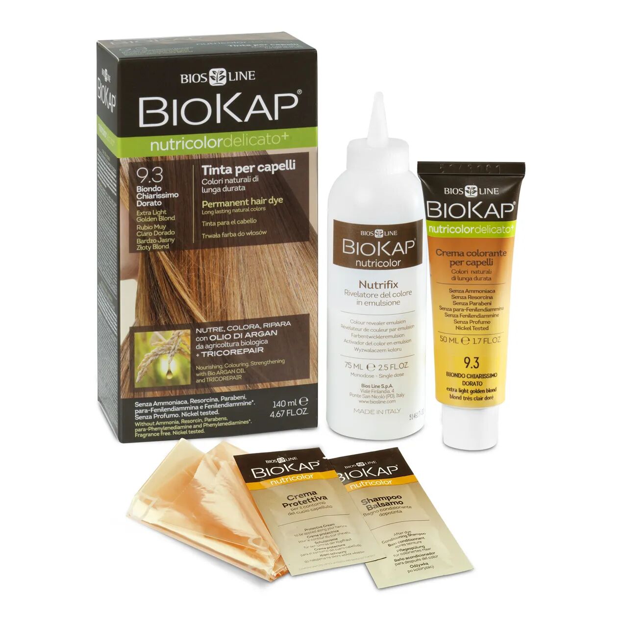 BIOKAP Nutricolor Delicato 8.64 Tinta Per Capelli Rosso Tiziano