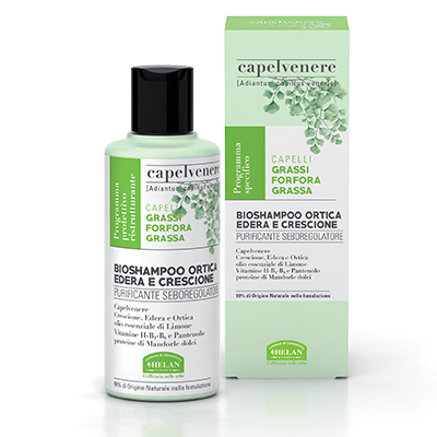 Helan CAPELVENERE PR.8 - Specifico - BioShampoo Ortica Edera e Crescione 200 ml