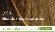 Bios Line Biokap Nutricolor Tinta Delicato Rapid 135 ml - 7.0 BIONDO MEDIO NATUR