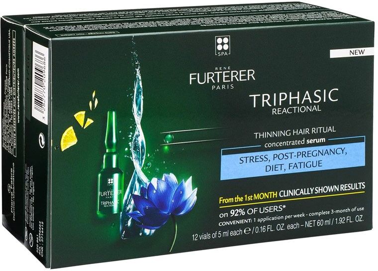 RENE' FURTERER Triphasic Reactional 12 Fiale 5 ml