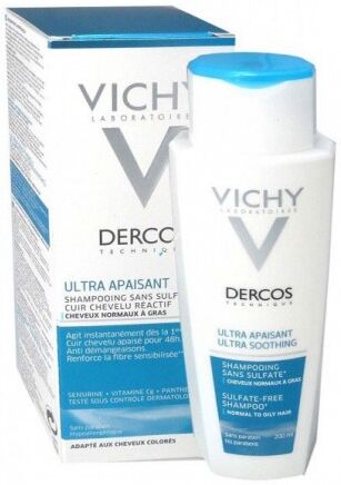 Vichy Dercos Shampoo Ultra Lenitivo 200 ml