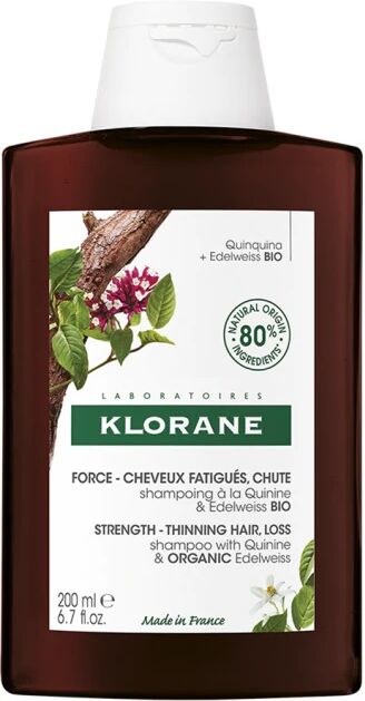 Klorane shampoo chinina-stella alpina bio 200 ml