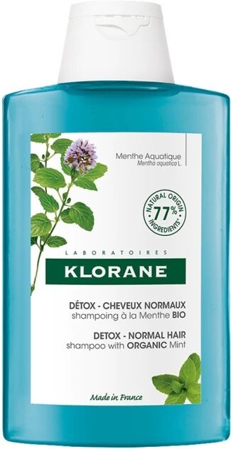 Klorane shampoo alla menta acquatica 200 ml