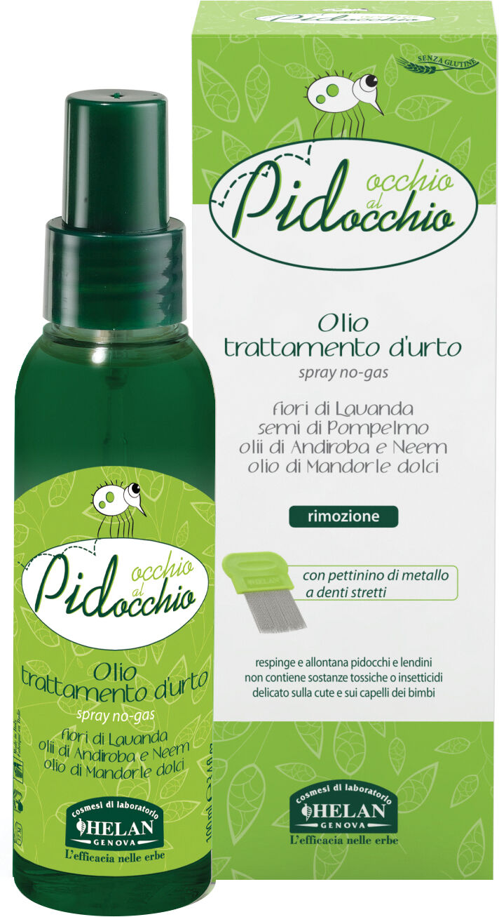 HELAN OCCHIO AL PIDOCCHIO Occhio pidocchio olio+pettine