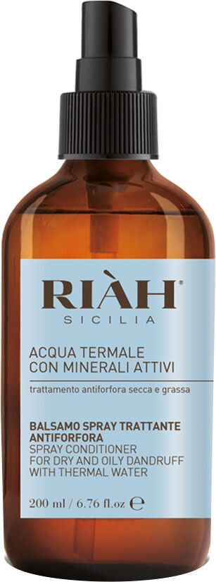 riah acqua termale balsamo spray antiforfora 200 ml