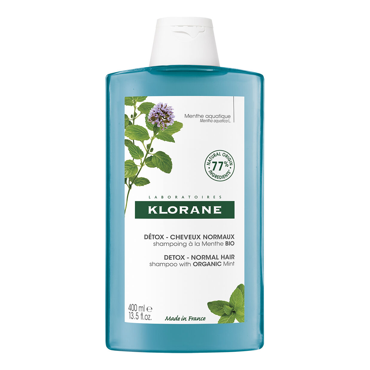 Klorane shampoo alla menta acquatica 400 ml