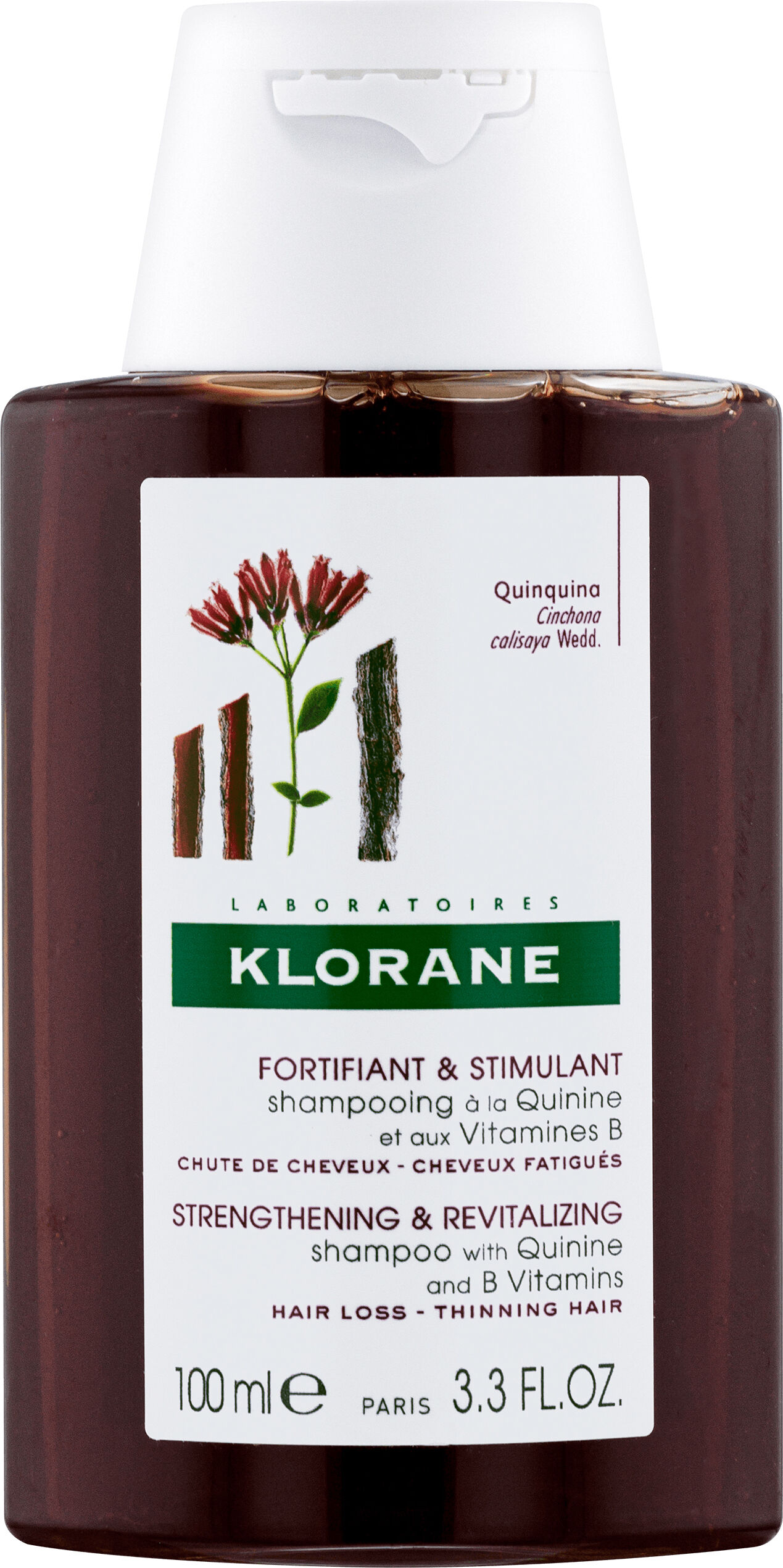 Klorane shampoo chinina 100 ml