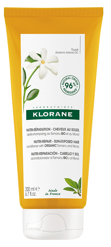 Klorane Les polysianes nutri repair sun exposed hair balsamo con tamanu e monoi 200 ml