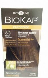 Bios Line Biokap Nutricolor - Tinta Per Capelli N.6.3 Biondo Oro Scuro