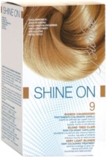 BioNike Linea Shine ON Tintura per Capelli Cute Sensibile 9 Biondo Chiarissimo