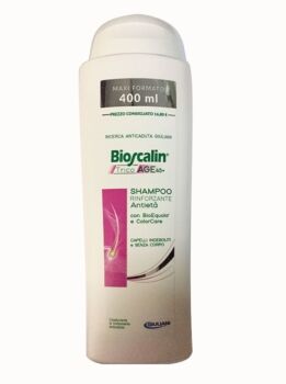 Bioscalin Linea Tricoage 45+ Con Bioequolo Shampoo Rinforzante Anti-Età 400 Ml