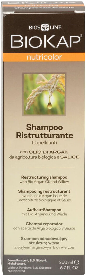 BIOS LINE Biokap - Nutricolor Shampoo Ristrutturante 200ml