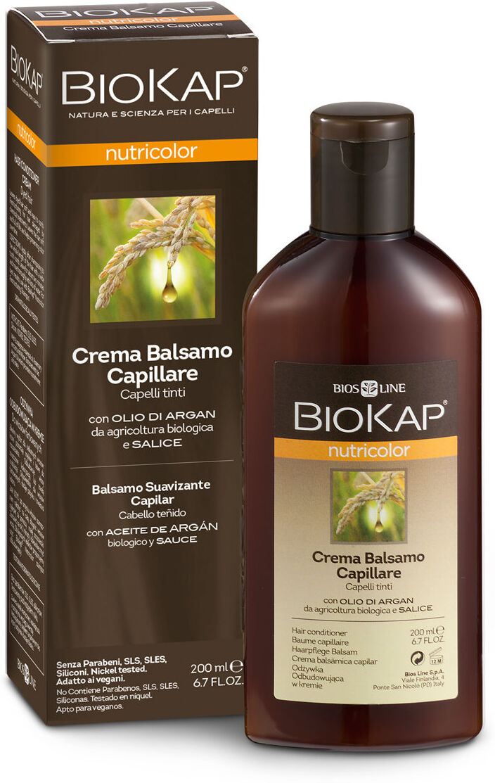 BIOS LINE Biokap - Nutricolor Crema Balsamo Capillare 200 Ml