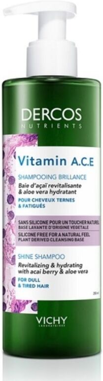 Vichy Dercos Nutrients Shampoo Vitamin Ace 250 Ml