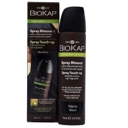 BIOS LINE SpA Biokap Nutricolor Delicato Spray Ritocco Nero   Black 75 ml