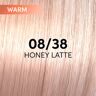 Wella Shinefinity Zero Lift Glaze 08/38 Honey Latte - hellblond gold-perl 60 ml