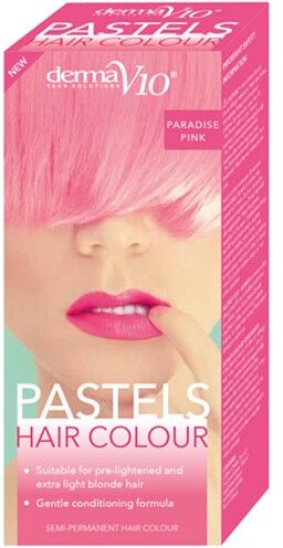 DermaV10 Pastels Hair Colour Paradise Pink 1 st Haarverf