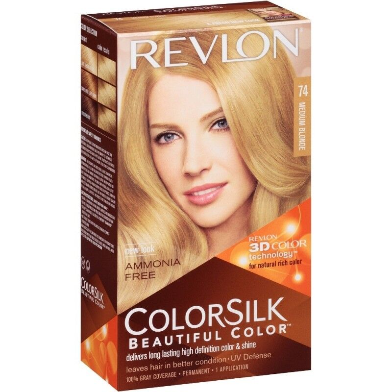 Revlon Colorsilk Permanent Haircolor 74 Medium Blonde 1 st Haarverf