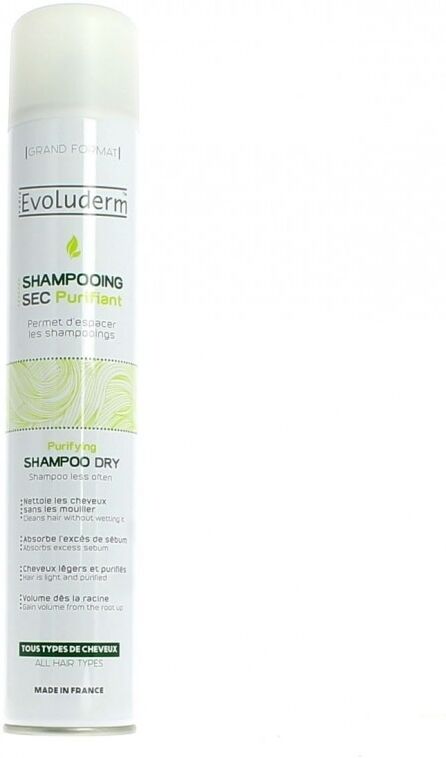 Evoluderm Purifying Dry Shampoo 400 ml Droogshampoo