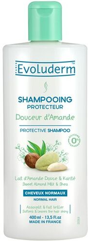 Evoluderm Sweet Almond Milk & Shea Shampoo 400 ml Shampoo