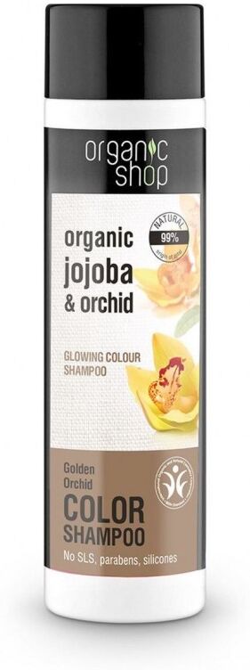 Organic Shop Organic Jojoba & Orchid Glowing Color Shampoo 280 ml Shampoo