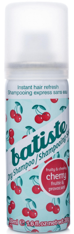 Batiste On The Go Dry Shampoo Cherry 50 ml Droogshampoo