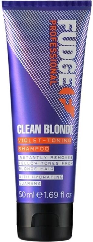 Fudge Clean Blonde Violet Toning Shampoo 50 ml Shampoo