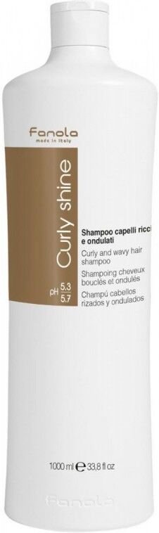 Fanola Curly Shine Curly & Wavy Shampoo 1000 ml Shampoo