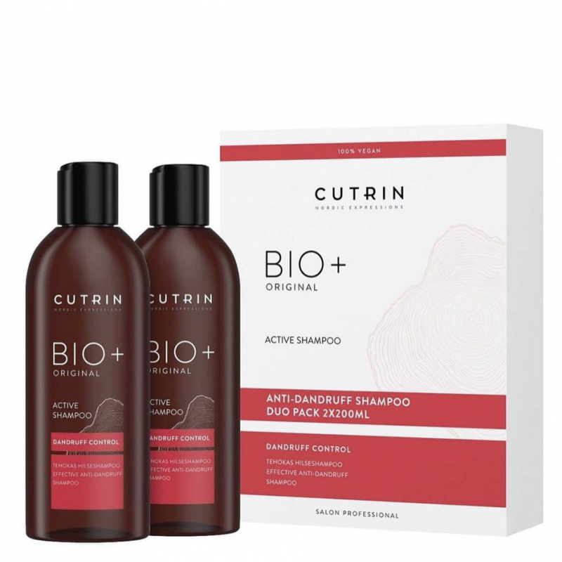 Cutrin Bio+ Original Active Dandruff Shampoo 2 x 200 ml Shampoo