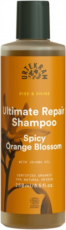 Urtekram Spicy Orange Blossom Shampoo Droog Haar 250 ml Shampoo