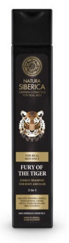 Natura Siberica Men Fury Of The Tiger 2in1 Shampoo 250 ml Shampoo