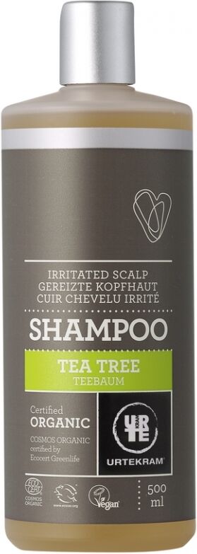 Urtekram Tea Tree Shampoo Geïrriteerde Hoofdhuid 500 ml Shampoo