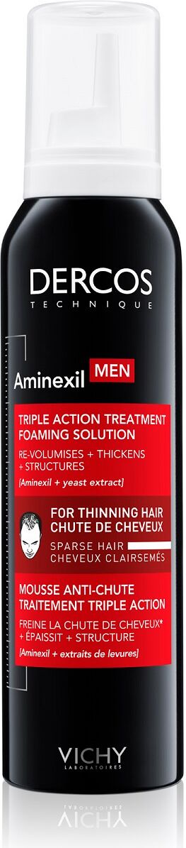 Vichy Dercos Aminexil Men Mousse met drievoudige werking voor dunner wordend haar