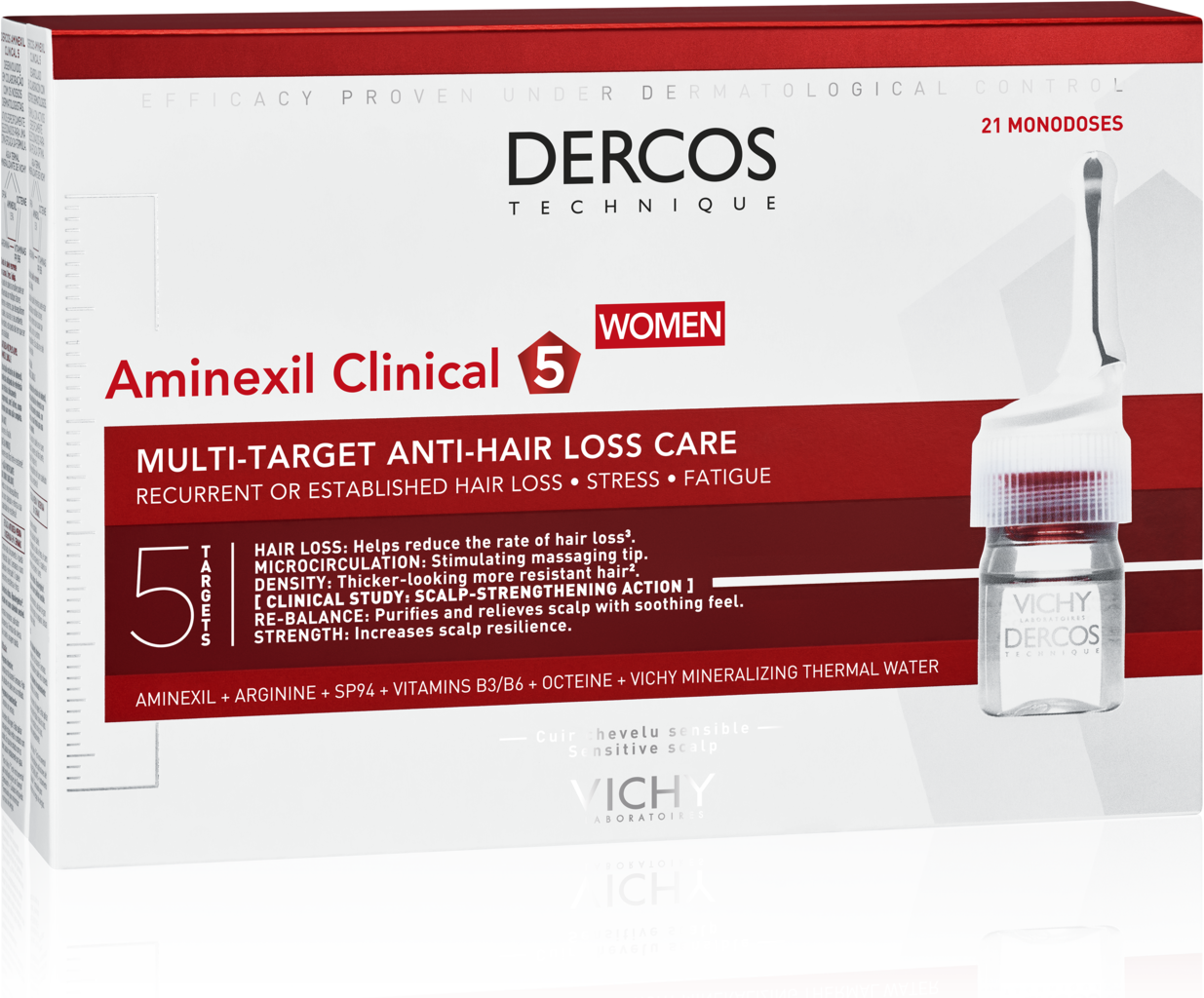 Vichy Dercos Aminexil Ampullen voor vrouwen