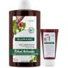 Klorane Champô fortalecedor à quinina e vitaminas B + condicionador à quinina e Edelweiss BIO 400 ml