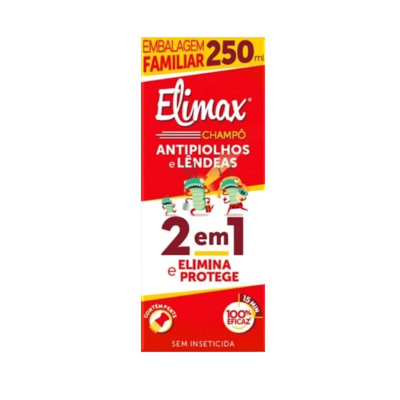 Elimax Champô Anti-Piolhos e Lêndeas 250ml