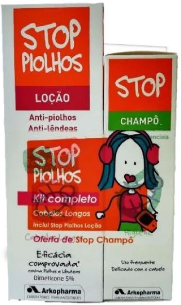 Arkopharma STOP Piolhos Kit Completo Cabelos Compridos