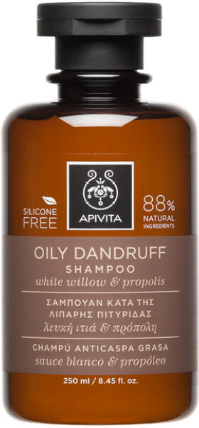 Apivita Shampoo Anticaspa Oleosa 250ml