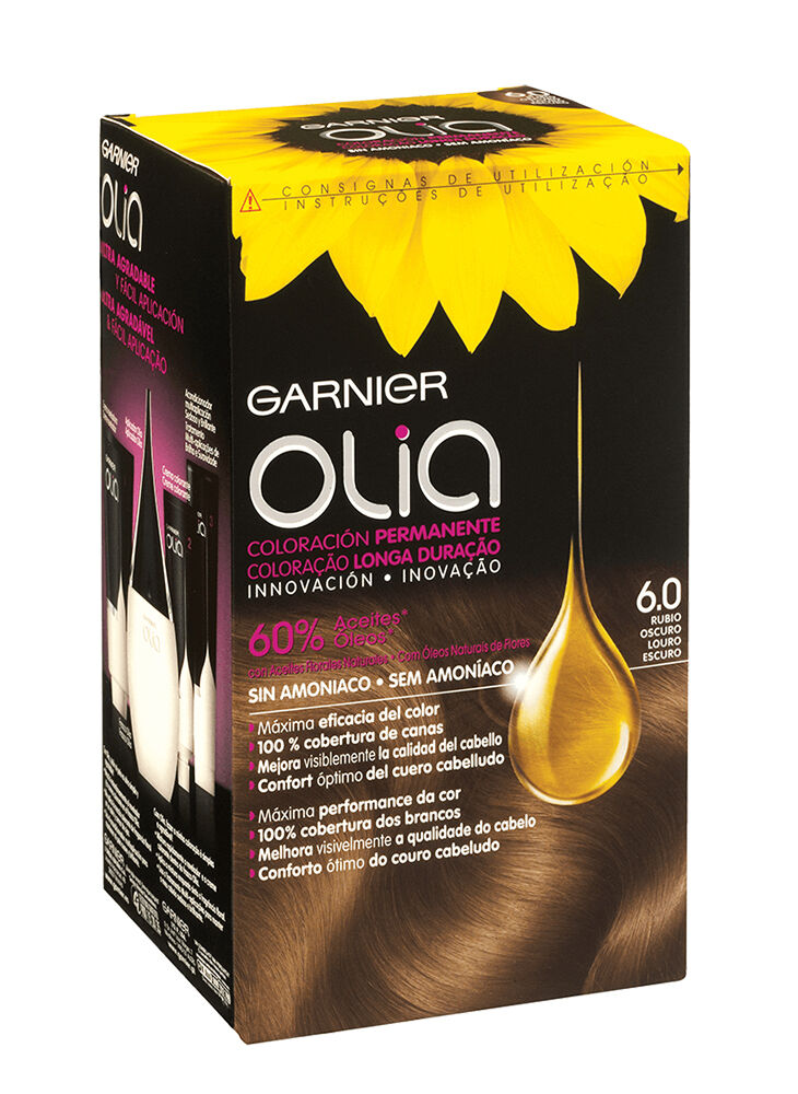 Garnier Olia Pack Coloração Permanente 6.0 Louro Escuro 1unid.