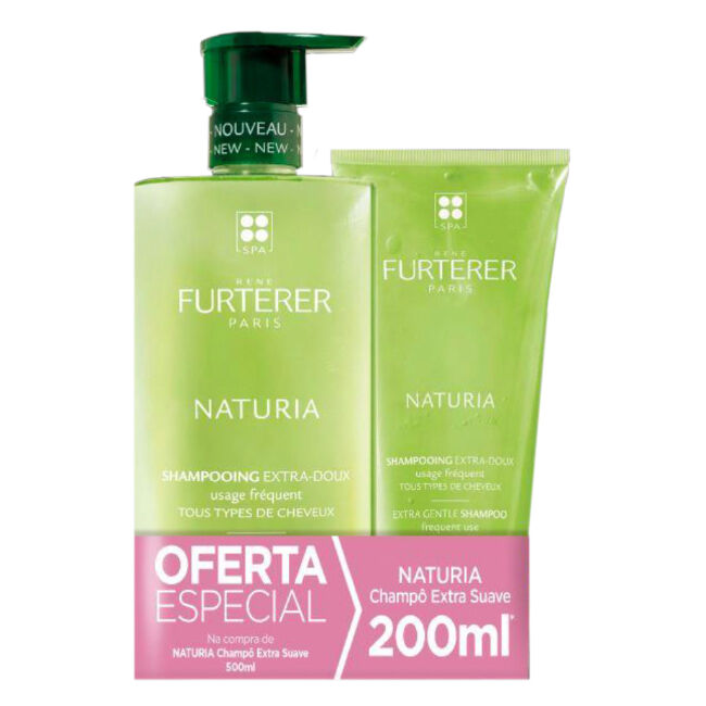 Rene Furterer René Furterer Naturia Kit Shampoo Suave 500+200ml