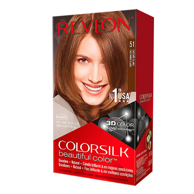 Revlon Colorsilk Coloração Permanente 51 Castanho Claro