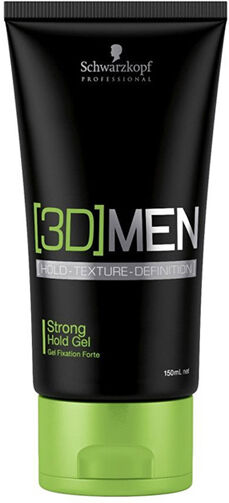 Schwarzkopf 3D Men Gel de Fixação Forte 150ml