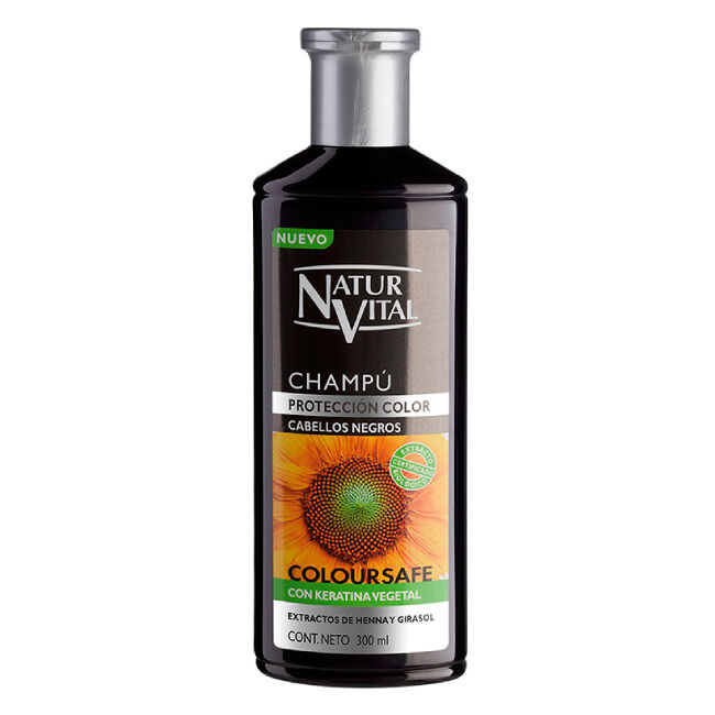 Outras Marcas Natur Vital Shampoo Protetor de Cor Cabelos Negros 300ml
