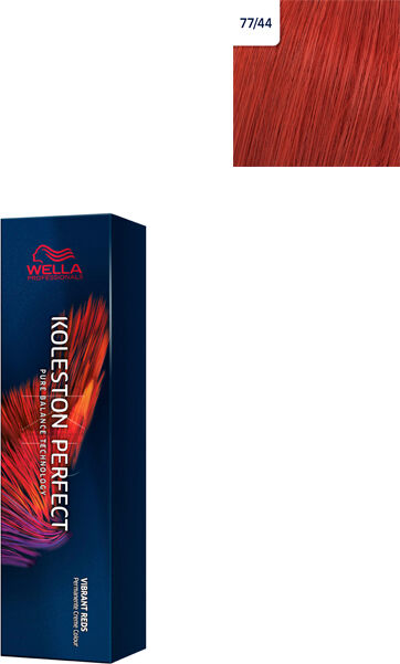 Wella Koleston Perfect Me+ Vibrant Reds Coloração Cor 77/44 60ml