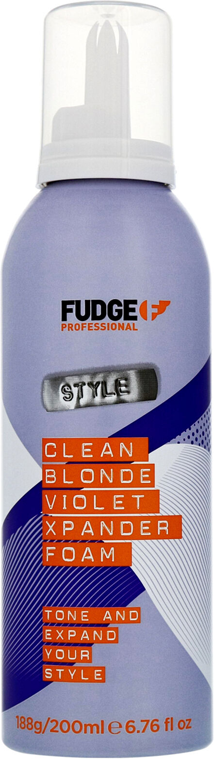 Fudge Professional Fudge Clean Blonde Violet Xpander Foam 200 ml