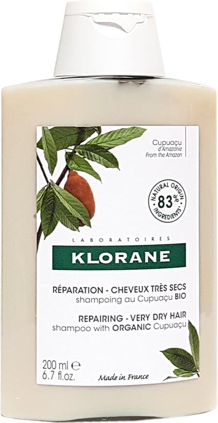 Klorane Nutrition & Réparation Shampoing Au Beurre De Cupuaçu 200 ml